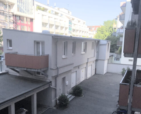 VERMIETET! Provisionsfrei! Bürohaus mit 4 Büroräumen und Balkon - Zentral gelegen in der Arcisstr. / Schellingstr.