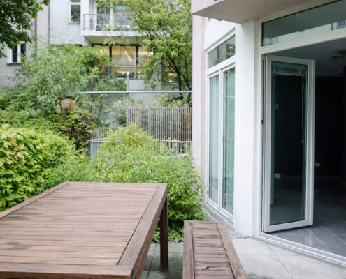 RESERVIERT! Provisionsfrei! Einzigartiges Atelier-Gartenhaus in Bestlage an der Münchener Freiheit