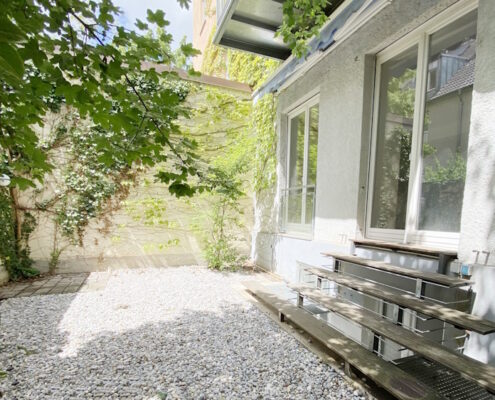 VERKAUFT!!  Herrliche, loftartige und ruhige 4-Zimmer-Wohnung mit Terrasse - Bestlage an der Isar in der Au -