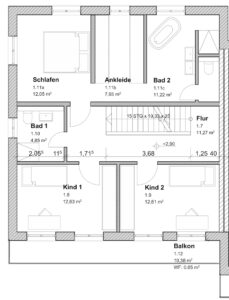Grundriss OG