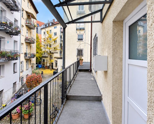 Ruhige Büroeinheit mit 6 Räumen und Dachterrasse - in München, nähe Sendlinger Tor